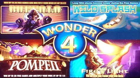 wonder 4 slot machine|Aristocrat Wonder 4 Slot Game .